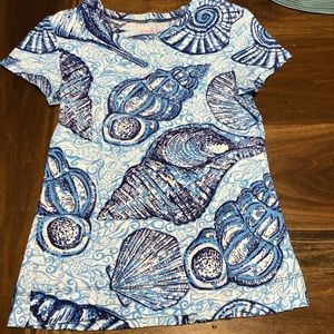 Lily Pulitzer stuffed shells Etta top